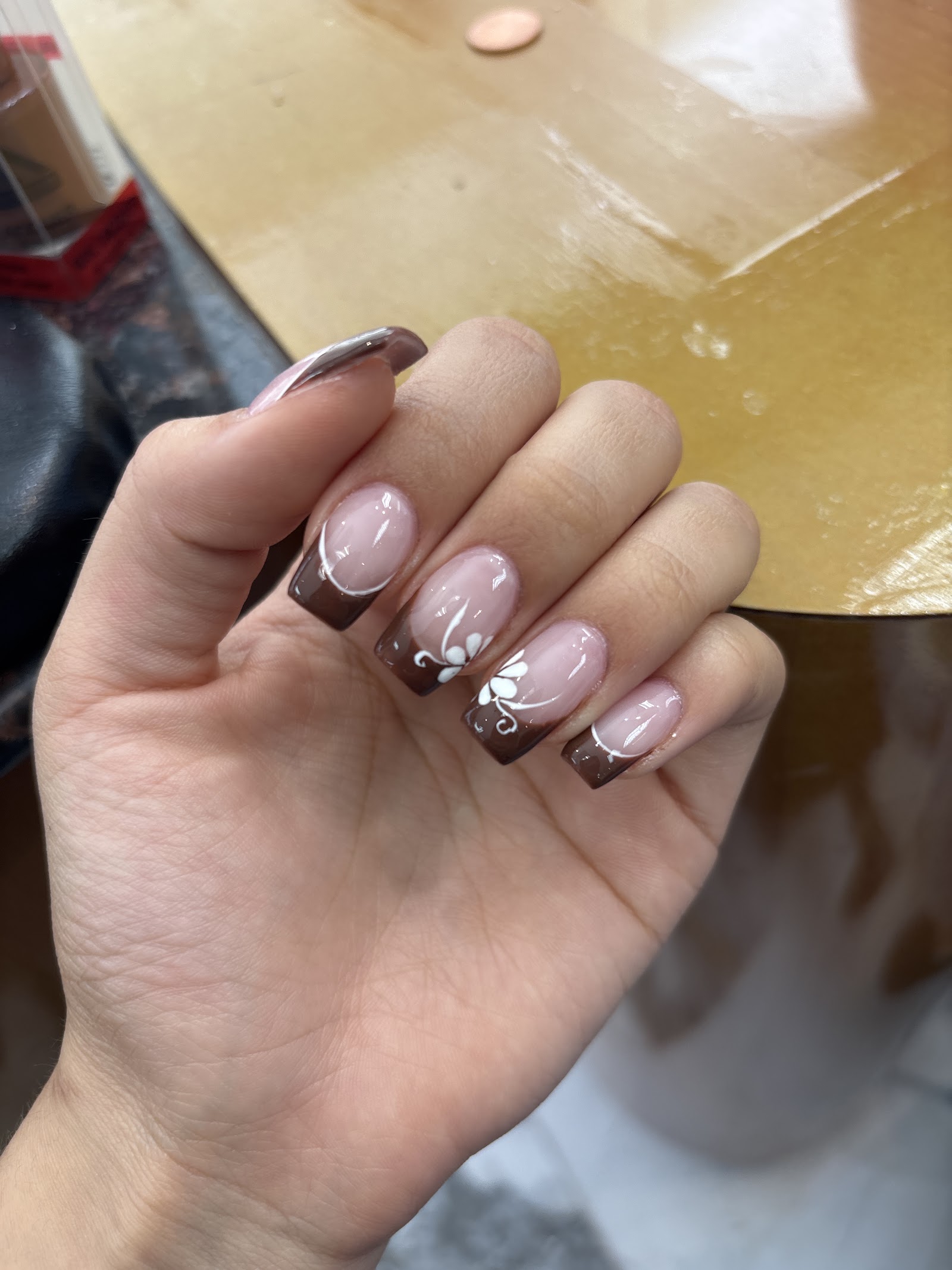 NB Nails and Lash nail work in Highlands Ranch, Colorado
